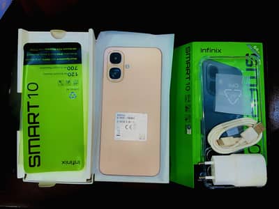 Infinix Smart 10 4+1gb Ram 64gb Rom