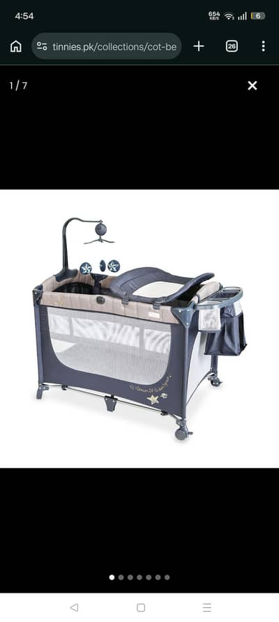 TINNIES BABY COT PLAY PEN