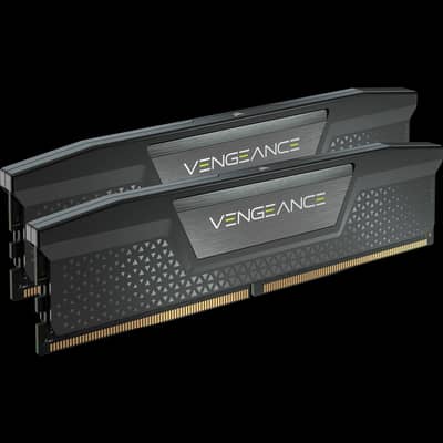 vengeance 64gb ddr5 (32×2) rams available in new condition