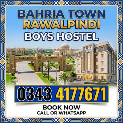 Bahria Town Phase 7 Boys Hostel Rawalpindi
