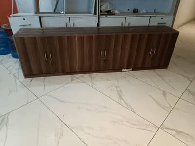 Filing Cabinet & Wooden Credenza