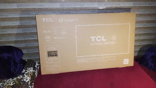 TcL original led Android 40inch box pack h