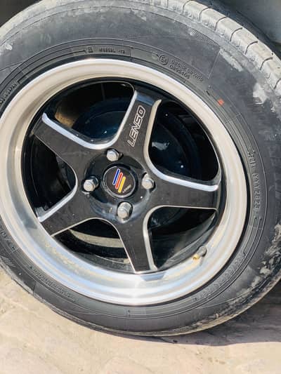 15” Allay Rims 4 nuts