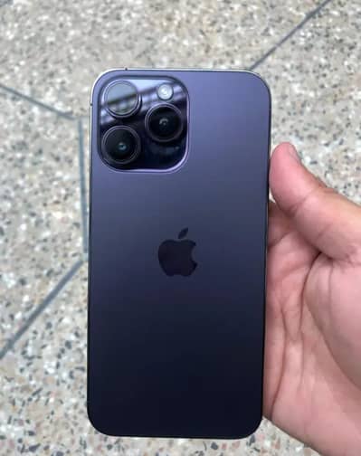 apple i phone 14 pro max PTA 256GB water pack