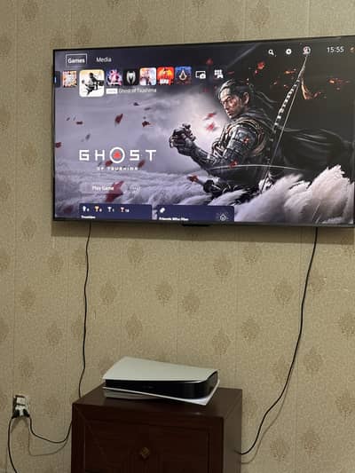 Ps5 fat disk edition 825gb with 5 games installed