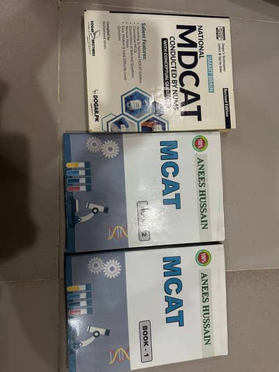MCAT preparation books!