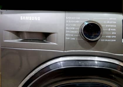Samsung front load Eco bubble washing machine
