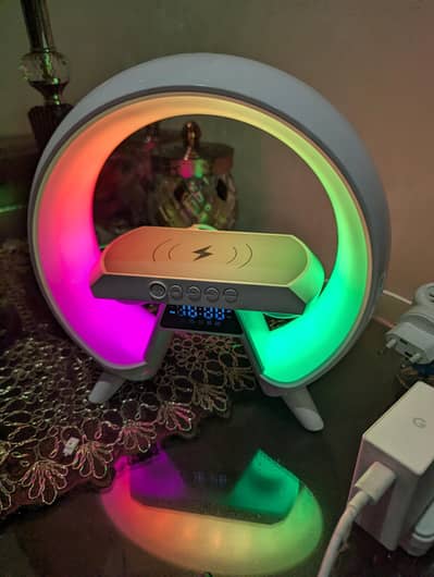 RGB lamp with Bluetooth speaker