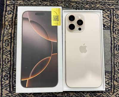 IPhone 16 Pro Max 256gb PTA Approved