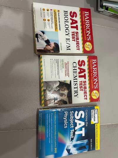 SAT preparation books