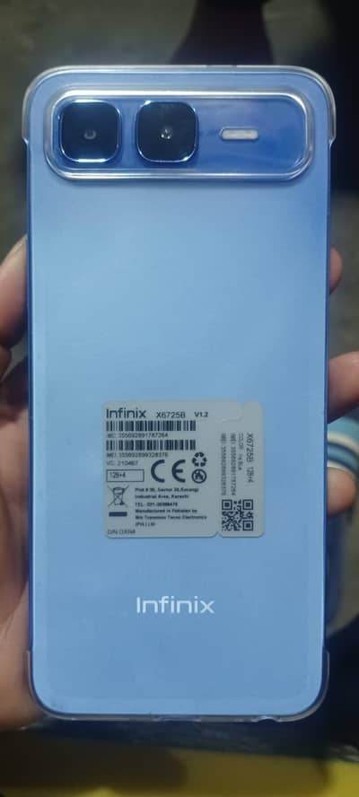 Infinix Smart 10 Plus (PTA Approve), all ok , 8/128, with box charger