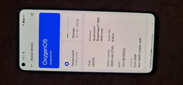 Oneplus 9 5g, 12-256gb