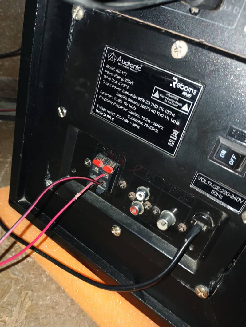 Audionic rb110 5