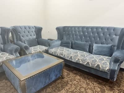 5 Seater with Centre Table