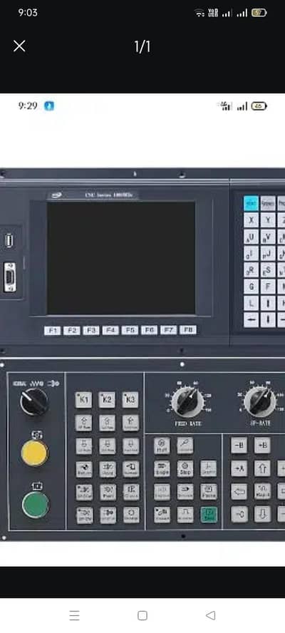 CNC lathe machine operator