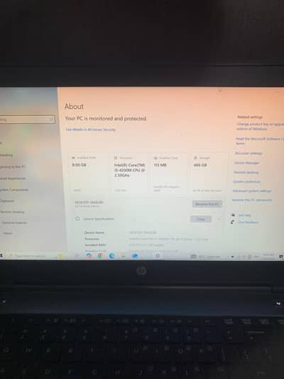 HP Core i5 Laptop 8GB RAM – Family Use, Excellent Condition