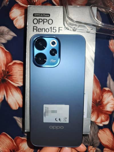 Oppo Reno 15F 5G 1 year official warranty 10/10 condition