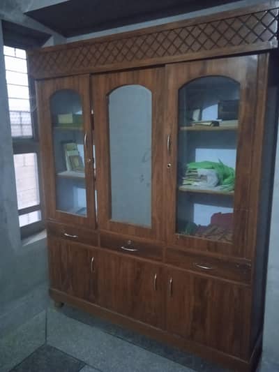 Showcase cum dressing  mirror