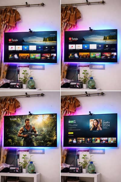 55 Inch Smart Android LED TV