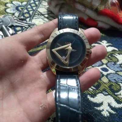 This is gold plated watch