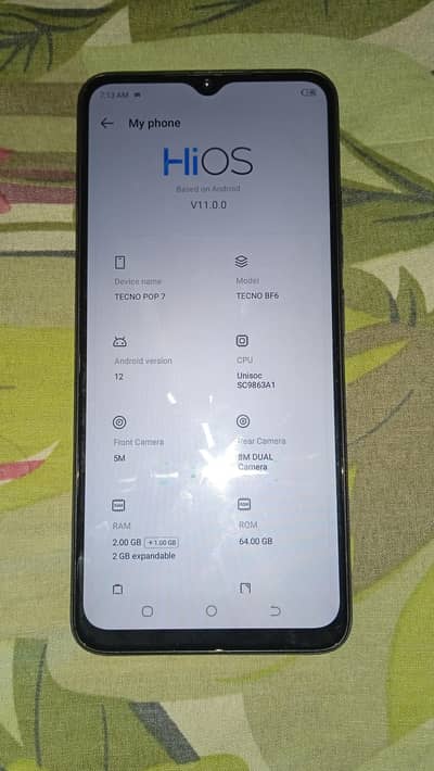 Tecno POP 7 4Gb/64Gb