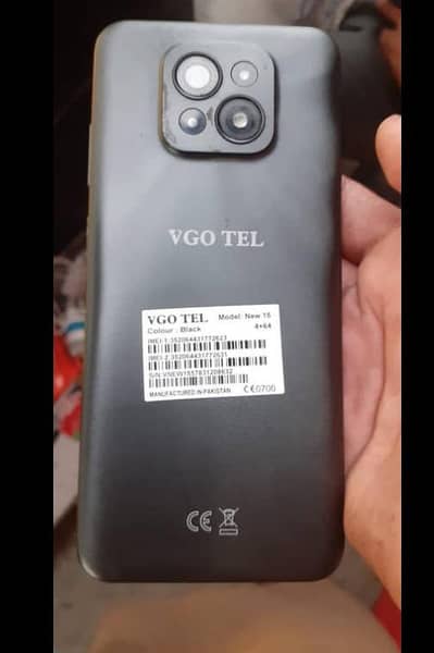 VGO TEL New 15 4GB 64GB Clean Condition | Fingerprint Not Working