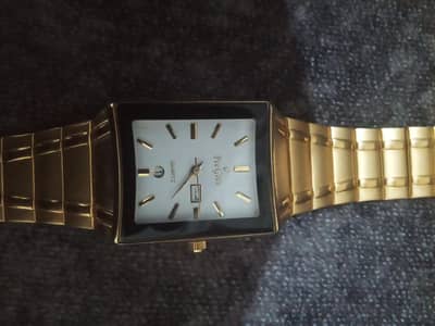22k peegees watch gold plated