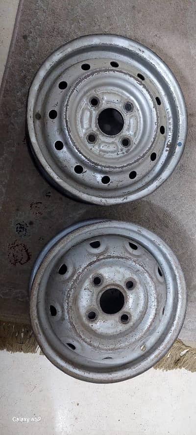 12" RIGENIUNE RIMS FOR SUZUKI ALTO/FX/CHAMBER Rs 3500 each