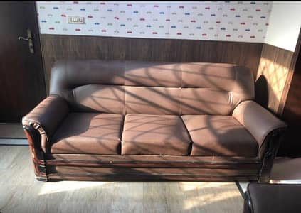 leather sofa