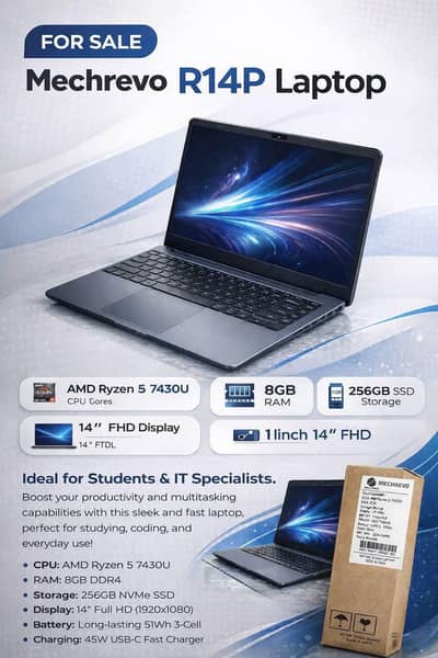 Mechrevo R14P Brand new Laptop