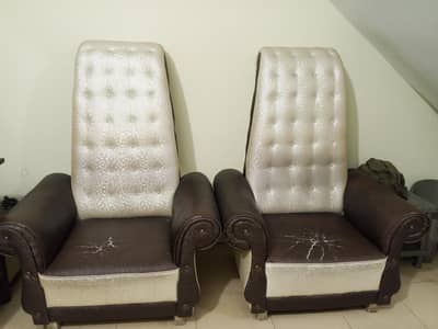 Elegant Luxury Sofa Chairs (Set of 2) – Stylish & Comfortable
