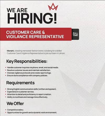 Customer care representative