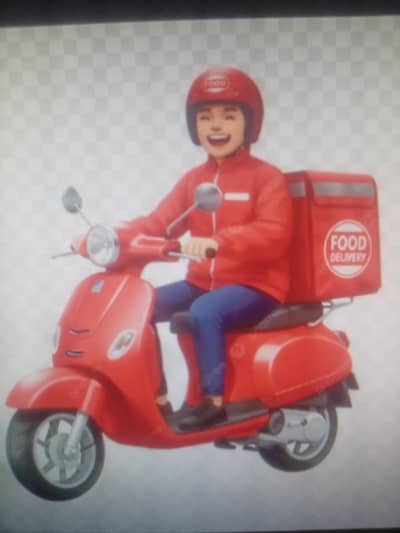 Riders for food delivery