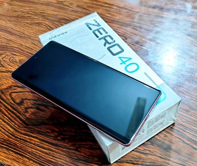 Infinix Zero 40 – Excellent Condition | Full Box | Urgent Sale