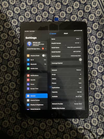 Ipad 6th generation 128gb pta approved