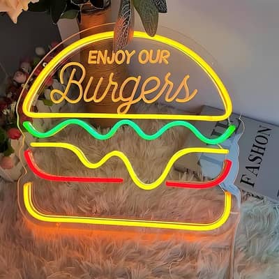 Neon sign board,Acrylic sign board, 3d sign board, Neon stripe