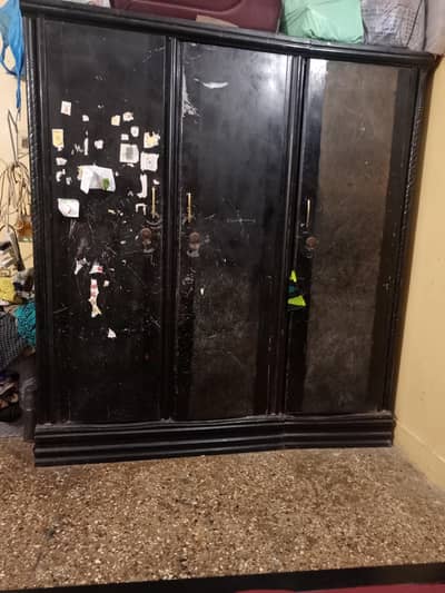iron almari (wardrobe)  3 door