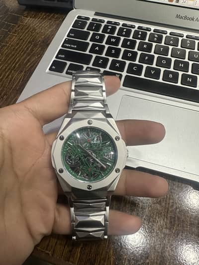 Hublot Dimond cut Skeleton Dial