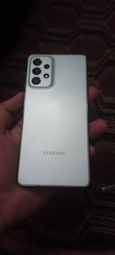 Samsung A73 5g Mint 8/256 Condition PTA Approved with box