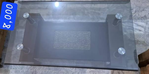 Center tables(1 glass&1 wooden) and computer table available for sale.