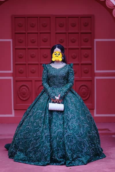 branded walima bridal dress