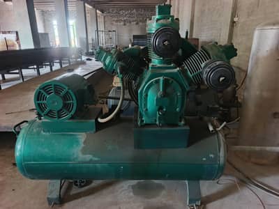 heavy duty air compressor . 12hp moter