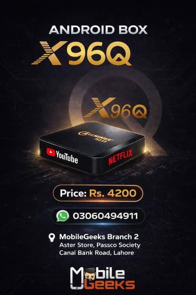Android Box X96Q for Sale 4000