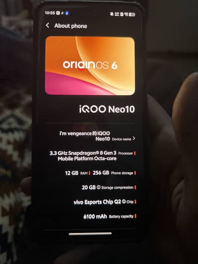 Iqoo neo 10
