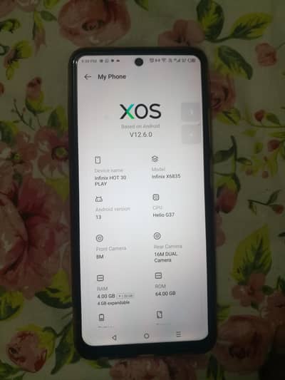 Infinix Hot 30 play Original Mobile. . . .