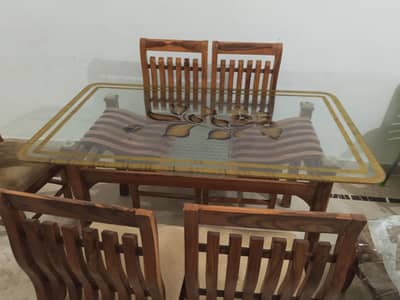 Just Like New 6 Seater Dining Table