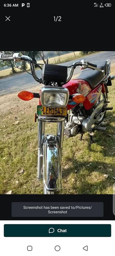 Honda CD 70 cc model 2007 only WhatsApp 03=32=78=34=8=92