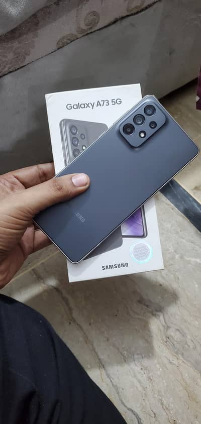 A73 5G 256 Brand New Condition With Box Official PTA Approved Duel Sim