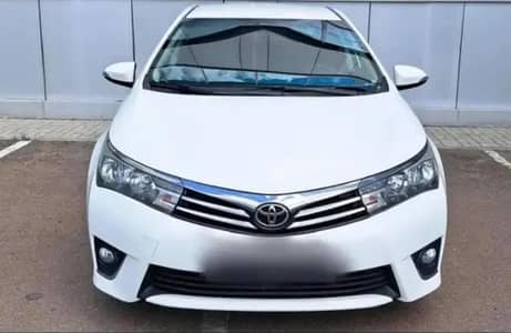 Toyota Corolla 2015 Gli converted from Xli (full original) inside