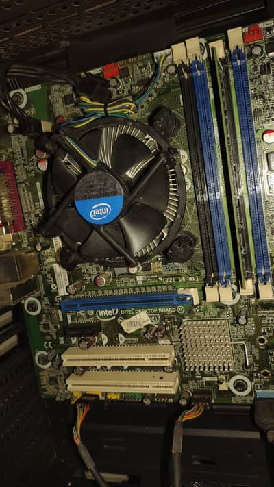 i5 3570 processor with 4 ram slot Intel branded board.